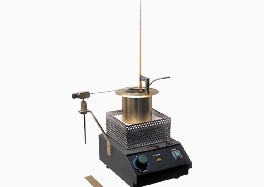 Açık Kap Parlama Noktası Tayini Test Cihazı